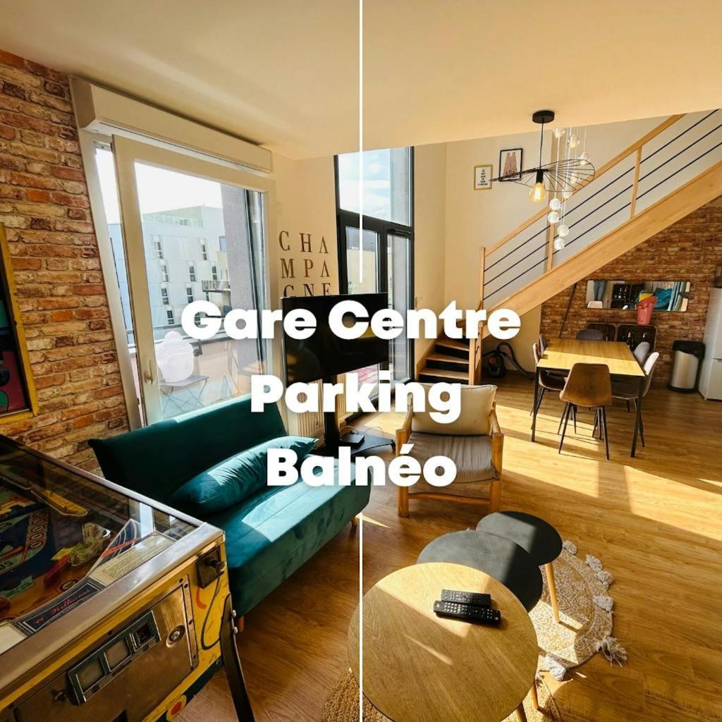 Splendide Le Loft Gare Centre-Ville Реймс Экстерьер фото